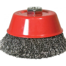 Javelin Wire Cup Brush Red