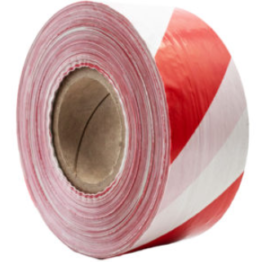 Pioneeer Red and White Barrier Tape