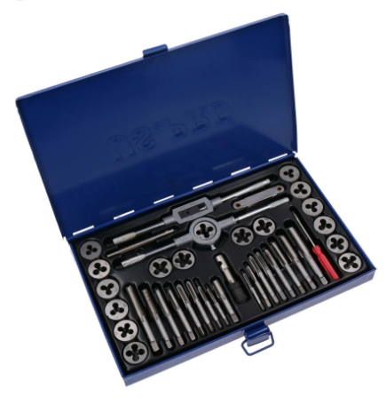 40 Pce CARBON STEEL SET M3 - M12