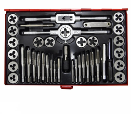 40PCE HSS TAP & DIE SET