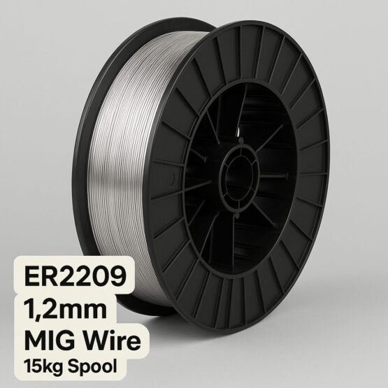 1.2mm ER2209 stainless steel MIG welding wire on 15kg spool for duplex stainless steel welding
