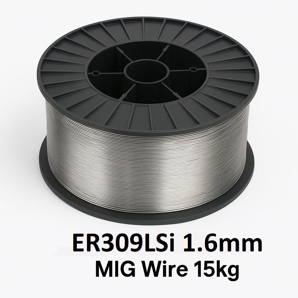 ER309LSi 1.6mm MIG Welding Wire 15kg Stainless Steel Spool