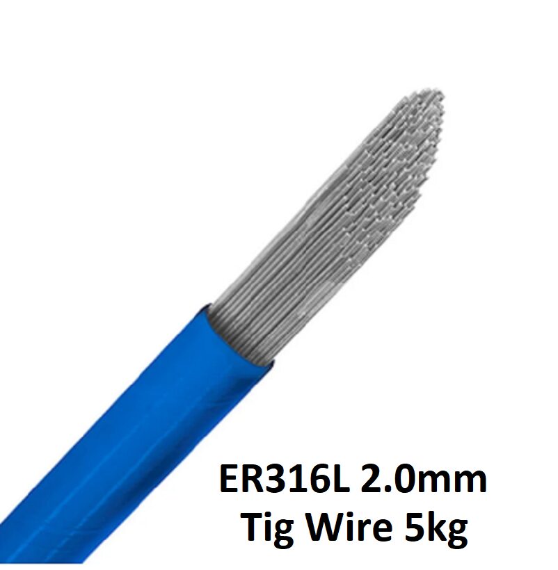 ER316L TIG wire 2.0mm 5kg stainless corrosion-resistant