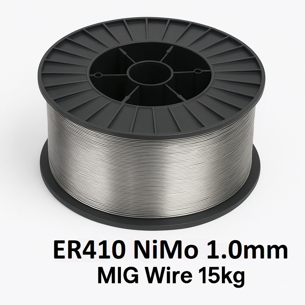 ER410 NiMo 1.0mm MIG Wire 15kg Stainless Steel Welding Spool