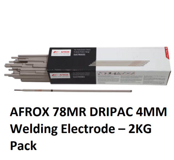 AFROX 78MR DRIPAC 4MM Welding Electrode – 2KG Pack