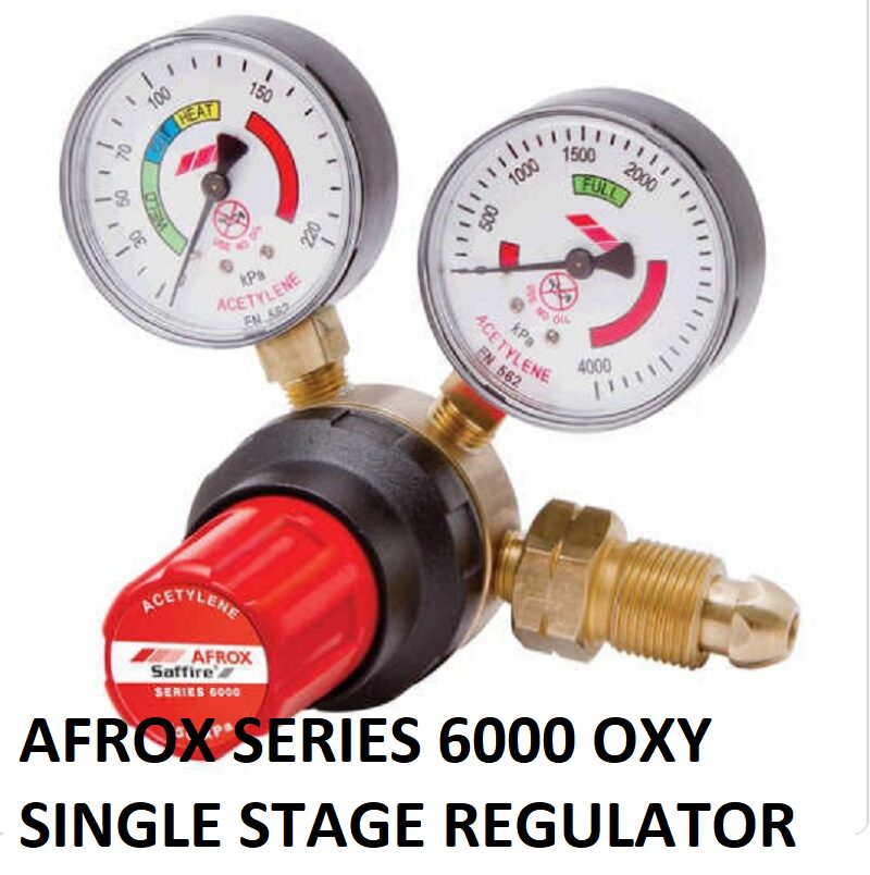 Afrox Series 6000 Oxygen Single Stage Regulator for welding and cutting