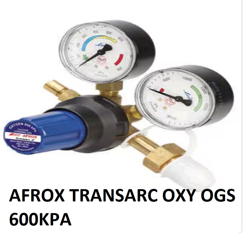 Afrox Transarc OXY OGS 600kPa Oxygen Regulator for industrial welding and cutting