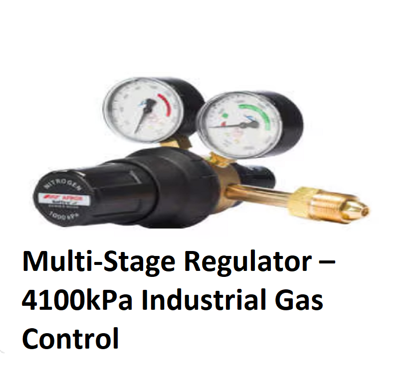 Afrox Nitrogen GA600 Multi-Stage Regulator – 4100kPa Industrial Gas Control