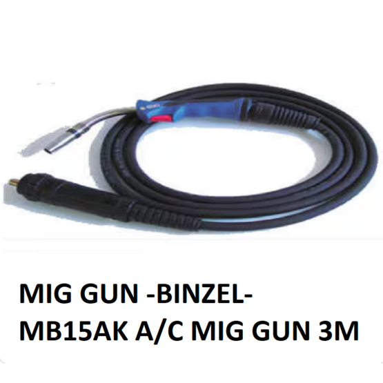 MB15AK MIG Gun 3M Binzel Air-Cooled Welding Torch