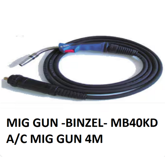 MB40KD MIG Gun 4M Binzel Air-Cooled Torch